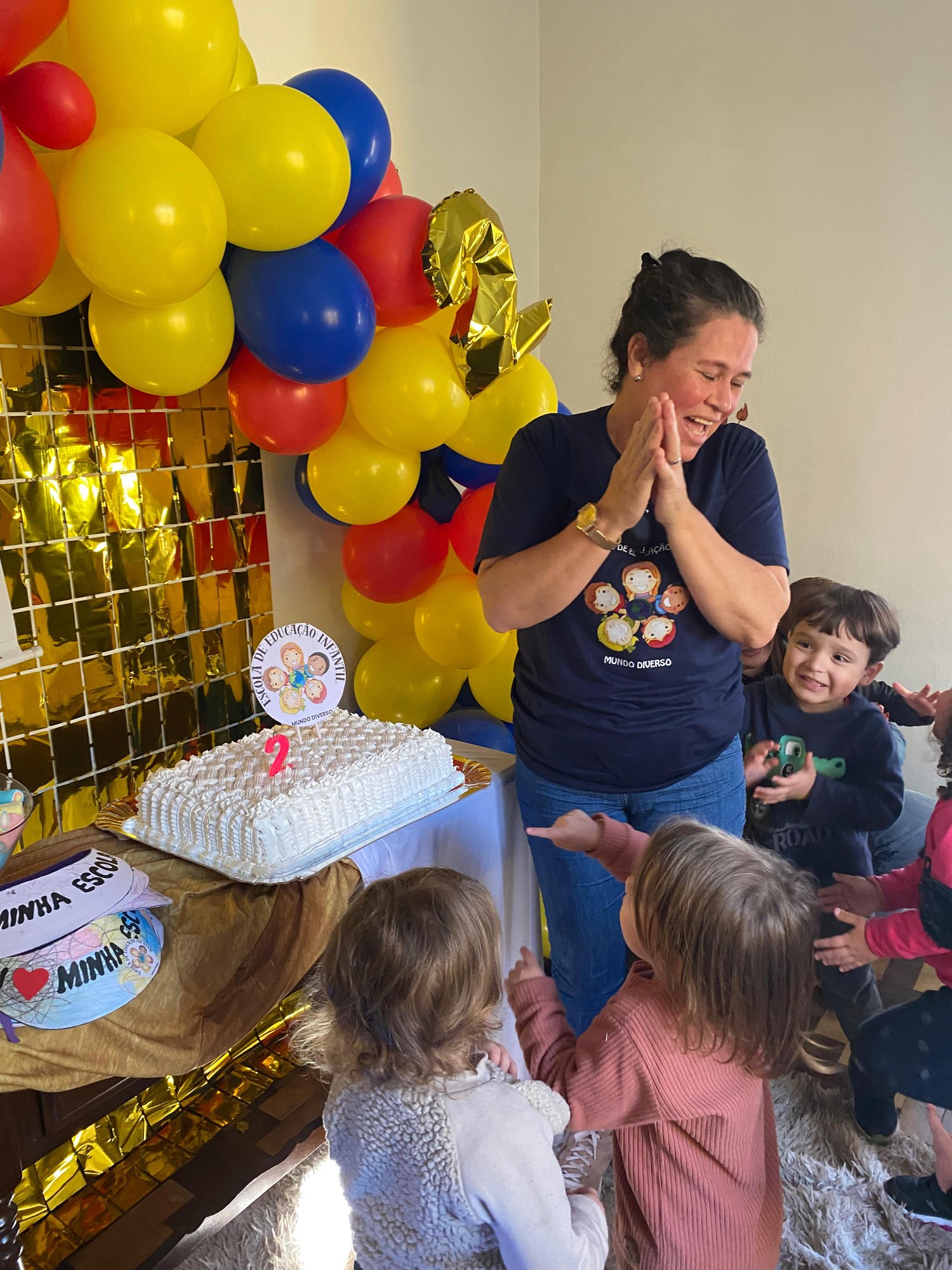 Aniversário de 2 anos da escola Aniversário de 2 anos da escola